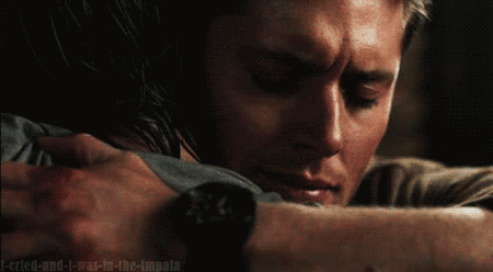 Supernatural Sam and Dean hugging
