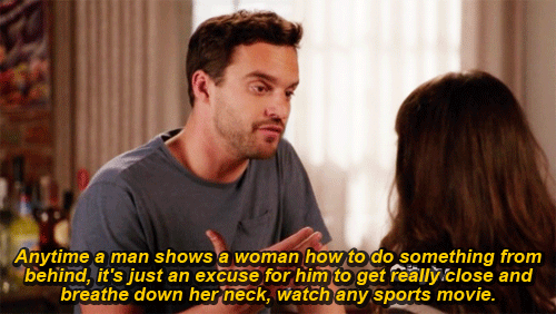 Nick Miller watch any sports movie