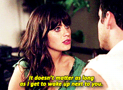 It doesn't matter as long as I wake up next to you_New Girl Season 3 Premiere Nick Jess
