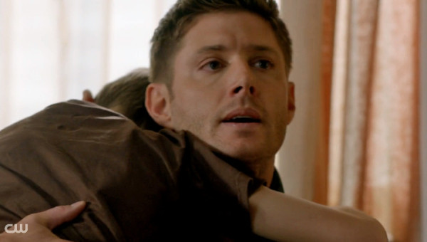 Supernatural Bad Boys Dean hugging Timmy