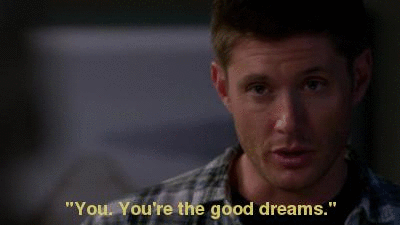 Supernatural S9E8 Rock And A Hard Place good dreams Dean Winchester