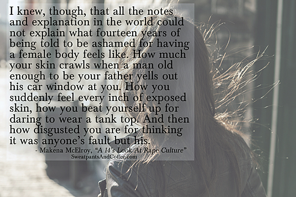 A 14 Year Old's Look At Rape Culture_Makena McElroy_Sweatpants & Coffee_600x400