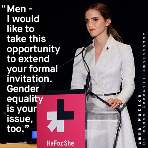 Emma Watson HeForShe UN speech