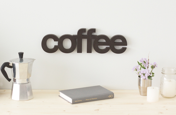 Wordbilly Coffee Sign