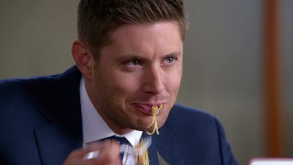 12 Supernatural Season Ten Episode Thirteen SPN S10E13 Halt and Catch Fire Dean Winchester Jensen Ackles Noodles