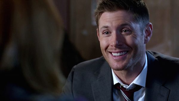 3 Supernatural Season Ten Episode Twelve SPN S10E12 About A Boy Dean Winchester Jensen Ackles smile