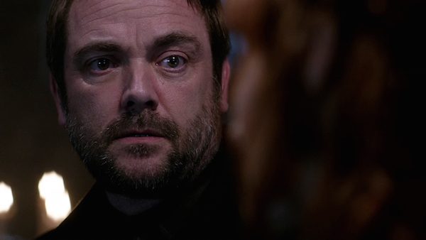 32 Supernatural Season Ten Episode Fourteen SPN S10E14 The Executioners Song Crowley Rowena Mark Sheppard Ruth Connell