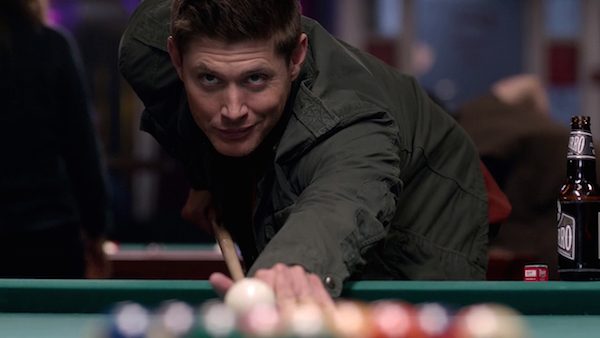 12 Supernatural Season Ten Episode Seventeen SPN S10E17 Inside Man  Dean Winchester Jensen Ackles Pool