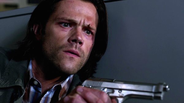 5 Supernatural SPN Season Eleven Episode One S11E1 Out of the Darkness Into the Fire Jared Padalecki Sam Winchester