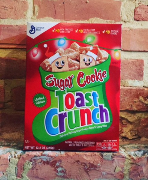 Top 5 Holiday Treats - Sugar Cookie Toast Crunch