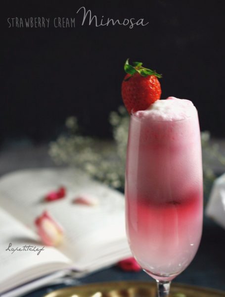 strawberry-cream-mimosa