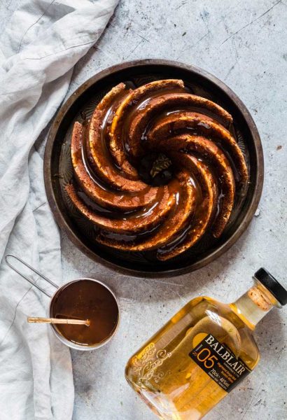 Orange Bundt Cake With Salted Whisky Caramel by Recipes From A Pantry