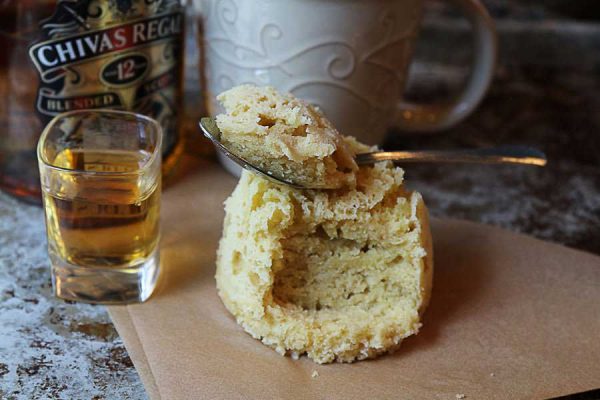 Vanilla Whisky Keto Mug Cake by Ruled.me