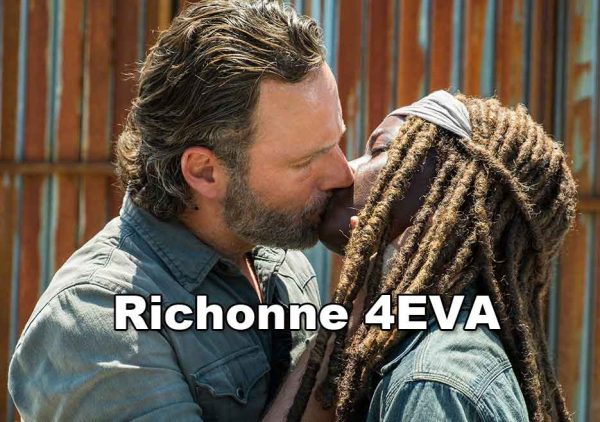 The Walking Dead Season 8 premiere Richonne Rick Michonne