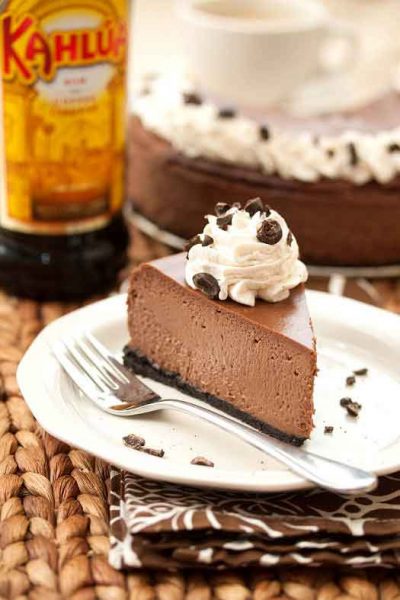 Cappuccino Chocolate Cheesecake recipe by Tide & Thyme