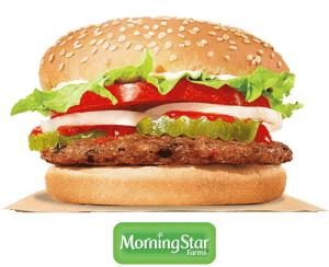 Burger King Veggie Burger healthy fast food choices