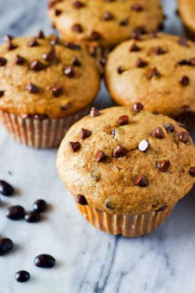 Cappuccino Chocolate Chip Muffins recipe by Just So Tasty