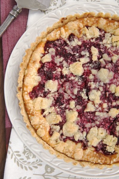 Cranberry Cheesecake Pie by Bake or Break
