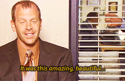 The Office GIF Toby & Michael 