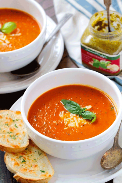 Tomato Basil Soup recipe Little Spice Jar