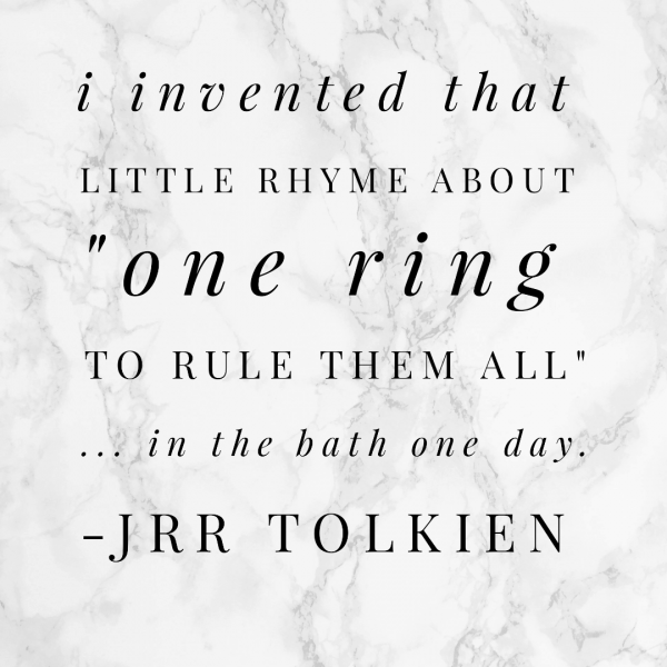 JRR Tolkien Quote
