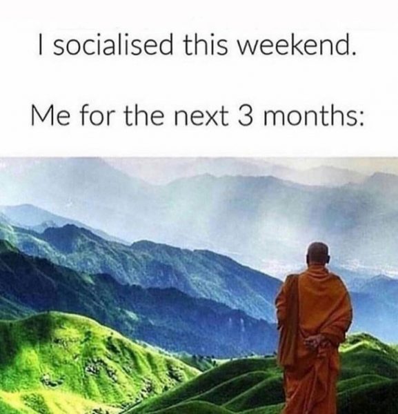 introvert-I-socialized-this-weekend